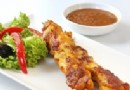 Hühnchen-Satay mit Erdnusssauce Rezept 