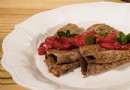 Rezept für Buchweizen-Crêpe mit Erdbeereintopf 