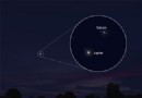 Wie kann ich die große Konjunktion von Jupiter und Saturn sehen? 