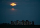 Blood Supermoon 2021:Atemberaubende Fotos der totalen Mondfinsternis aus der ganzen Welt 