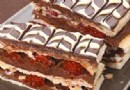 Millefeuille aus Schokolade 