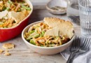 Veggie-Loaded Skillet Chicken Pot Pie 