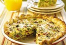 Quiche mit Brokkoli und sonnengetrockneten Tomaten 