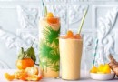 Mango-Mandarinen-Smoothie mit Kurkuma 