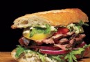 Steak Baguettes mit Pesto Mayo 