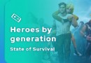 Alle Helden jeder Generation in State of Survival 