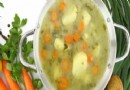 Rezept für Gemüsenudelsuppe 