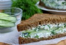 Paneer-Sandwich mit Dill-Rezept 