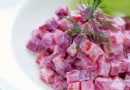 Rezept für cremigen Rote-Bete-Ananas-Salat 