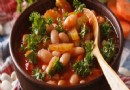 Rezept für scharfe Salsa-Bohnen-Suppe 