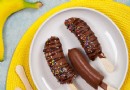 Rezept für Bananen-Chocolate-Pops 