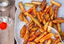 Rezept für gewürzte Rübenpommes 