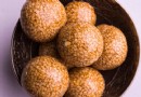 Sesam Hafer Ladoo Rezept 