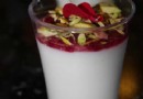 Rose Faluda Mahalabia Rezept 