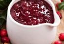 Rezept für Cranberry-Sauce 