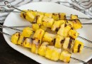 Rezept für geröstete Ananas 