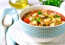 Rezept für Makkaroni-Nudelsuppe 