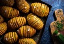 Rezept für Hasselback-Kartoffeln 