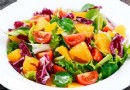 Rezept für Mango-Regenbogensalat 