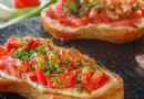 Knoblauch-Tomaten-Bruschetta Rezept 