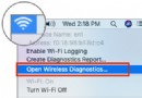 So führen Sie die Wi-Fi-Diagnose auf dem Mac für bessere Netzwerkverbindungen aus 