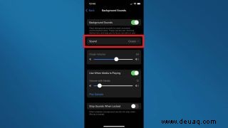 So schalten Sie Hintergrundgeräusche in iOS 15 ein und lindern Ihren Stress 