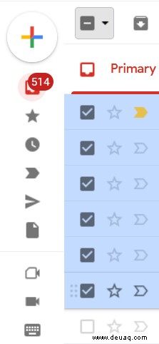 So finden Sie ungelesene E-Mails in Gmail