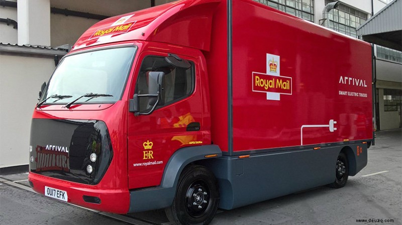 Diese niedlichen elektrischen Royal Mail-Lastwagen rasen jetzt durch London 