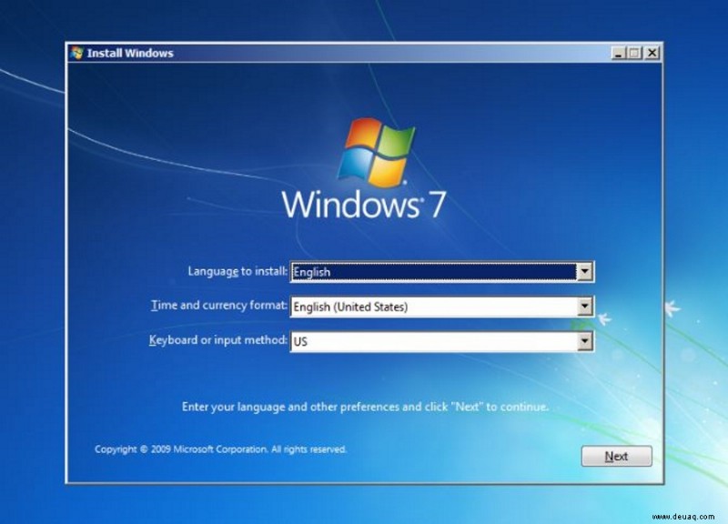 So formatieren Sie Ihren Windows 7-Computer ohne CD