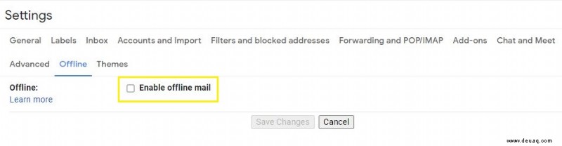 So verwenden Sie Gmail offline:Lesen Sie E-Mails offline auf Ihrem Telefon oder Computer
