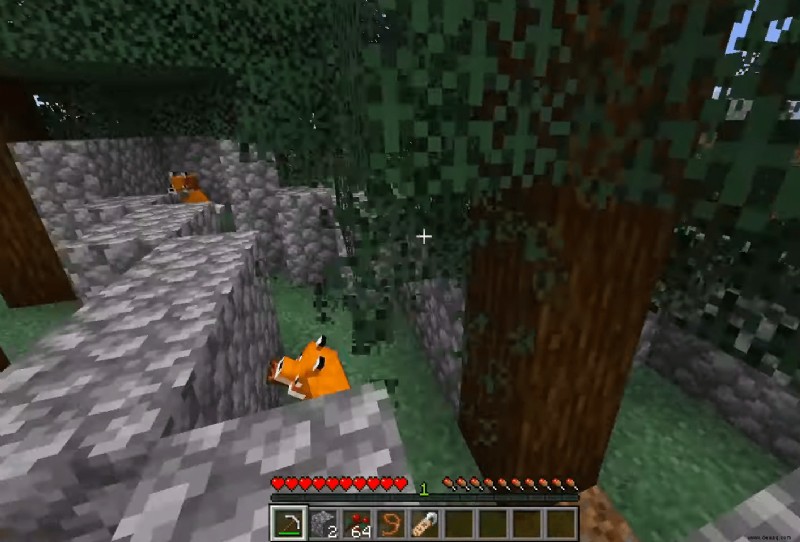 Wie man einen Fuchs in Minecraft zähmt