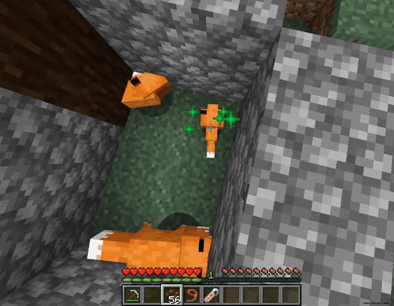 Wie man einen Fuchs in Minecraft zähmt