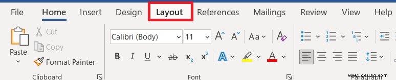 So entfernen Sie die Fußzeile in Microsoft Word