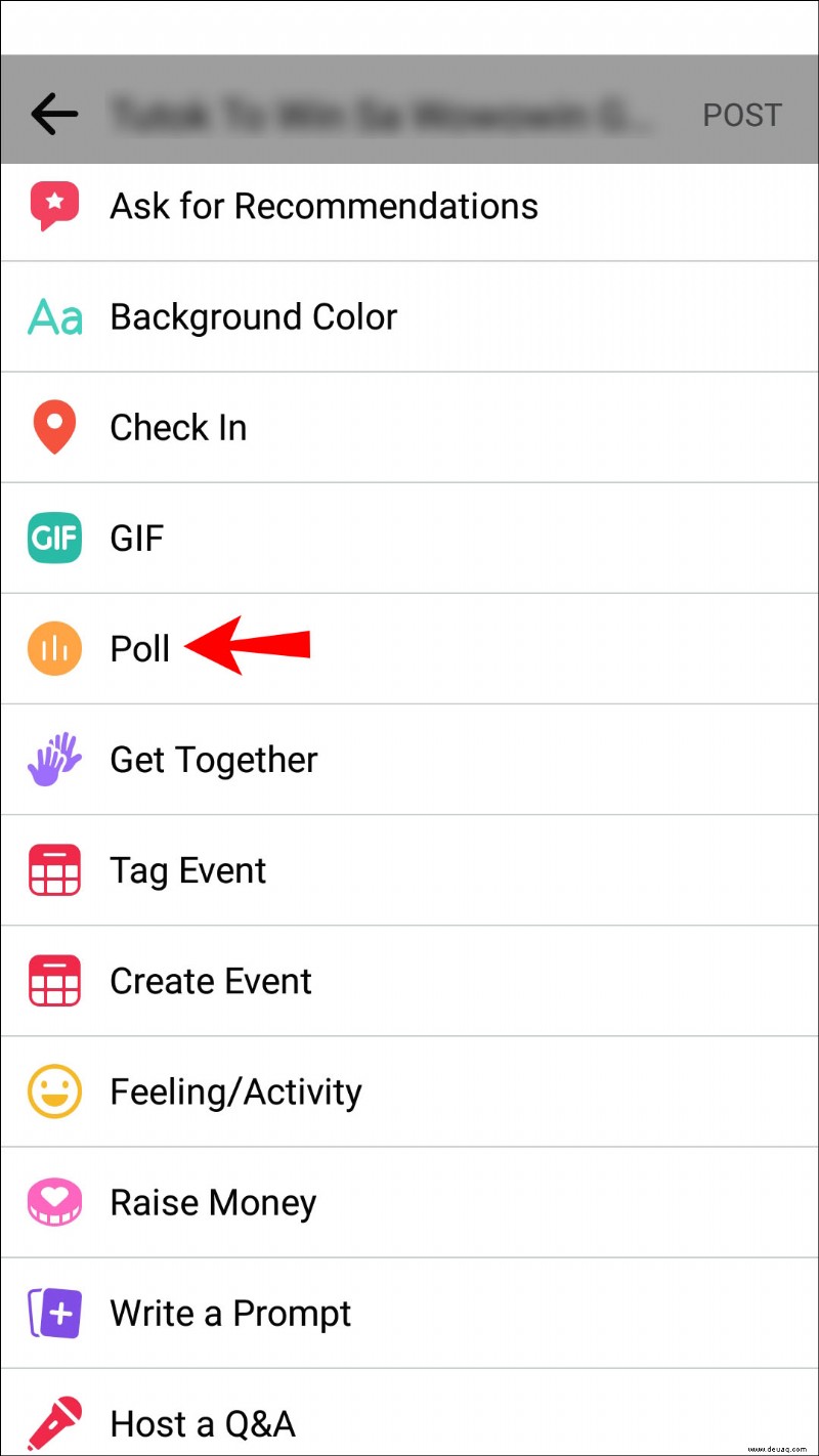 So erstellen Sie eine Umfrage auf Facebook