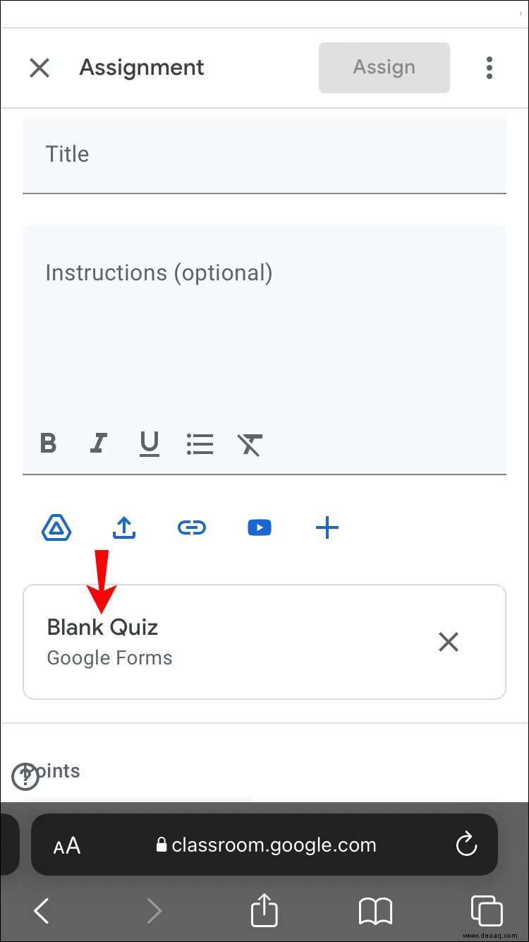 So erstellen Sie ein Quiz in Google Classroom