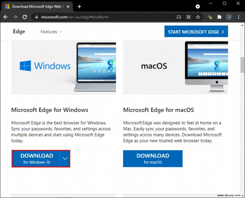 So deinstallieren Sie Microsoft Edge