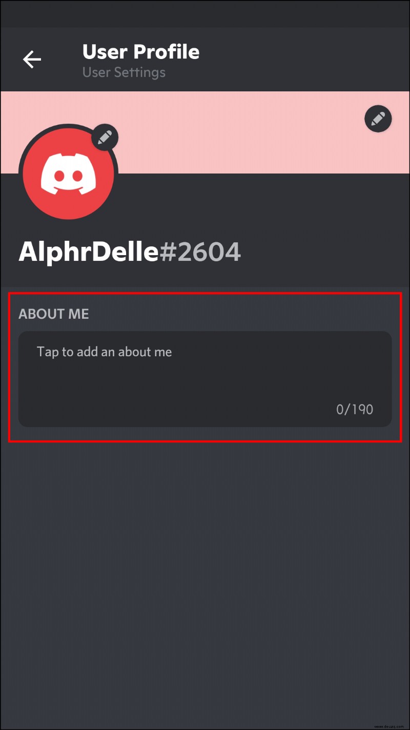 So fügen Sie den Abschnitt „Über mich“ in Discord hinzu 