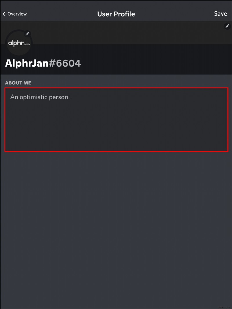 So fügen Sie den Abschnitt „Über mich“ in Discord hinzu 